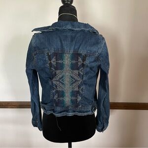 Vtg Y2K Southwestern Statement Jacket Handmade Ranchcore Festival Women’s XS